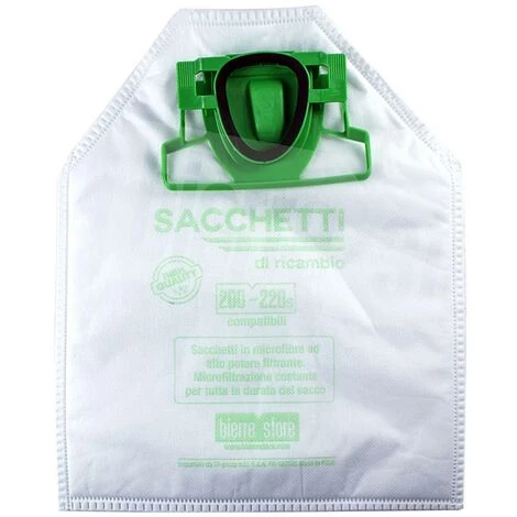 Sacchetti Folletto Vk 200 Vk 220 S Con 12 Sacchetti Profumi E 2 Filtri Vk220s Compatibile - immagine 5