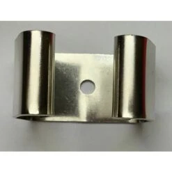 Gancio Appendiscopa In Metallo Cromato Porta Scope Supporto A Muro Mocio Mop