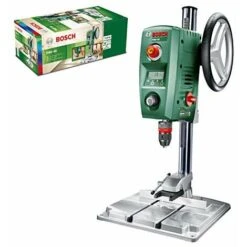 Bosch Home And Garden 0603B07000 Trapano A Colonna Per Acciaio E Legno, 710 W, Verde13 Mm E 40 Mm, 200  850 / 600  2.500 Giri/min