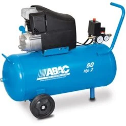 Compressore Aria Lubrificato Abac Montecarlo L20 Serbatoio 50 Litri 2 Hp 220 L/min