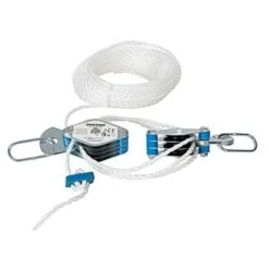 Silverline Tools 633957 Carrucola Con Fune, Capacità Di Sollevamento Max 180 Kg
