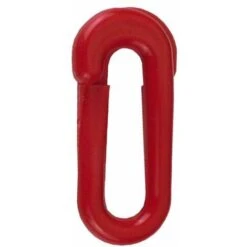 CONNEX- FALSA MAGLIA IN PLASTICA ROSSA 4 PZ. - 6 X 40 MM.