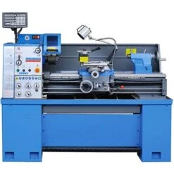 Tornio Per Metalli FERVI T070/400VI3A - Visualizzatore A 3 Assi - Inverter - 400V - Pb 55 Mm