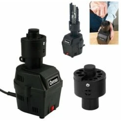 AFFILAPUNTE PER TRAPANO AFFILATORE ELETTRICO AFFILA PUNTE MOLA 70 W DOPPIA TESTA