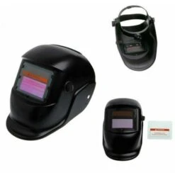 MASCHERA PER SALDATURE OSCURANTE CASCO LCD REGOLABILE AUTO OSCURANTE SALDARE