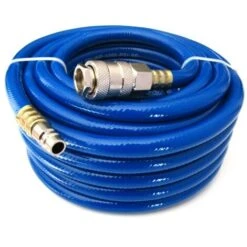 TUBO ARIA COMPRESSA PROLUNGA IN PVC 12 METRI 300PSI ATTACCO RAPIDO COMPRESSORE