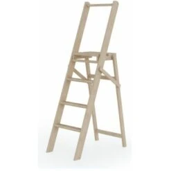 Colombo Scala WOODY PLUS 4 Gradini In Legno Di Faggio Con Spessori Maggiorati Portata 120 Kg