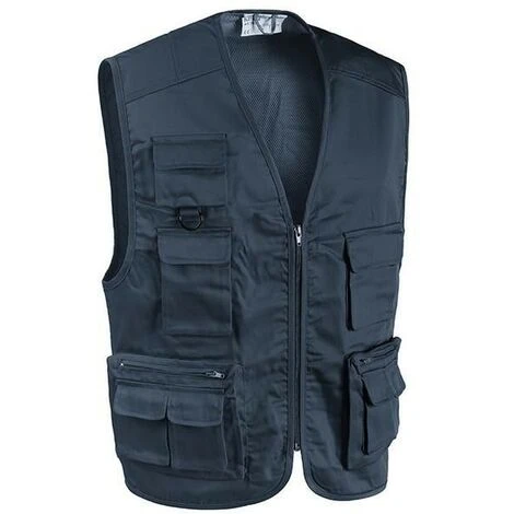 Gilet Da Lavoro Con Collo A V Blu Navy Star XL - Blu Navy