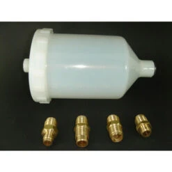 Tazza In Nylon 500 Ml 411/c Corcos Con 4 Adattatori Universale Per Aerografo