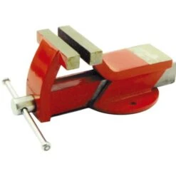 Morsa Da Banco In Acciaio Con Base Fissa 75-100-125 Mm Morse Strettoio Varianti 75 Mm