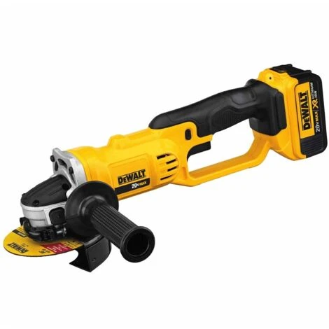 DeWalt DCG412M2-QW Mini-Grinder XR 18V 125 Mm Con 2 Batterie Li-Ion 4, 9 W, 18 V, Grigio E Nero - immagine 3