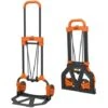 Black & Decker Carrello Portapacchi Pieghevole Portatutto 2 Ruote Portata 65Kg Black Decker