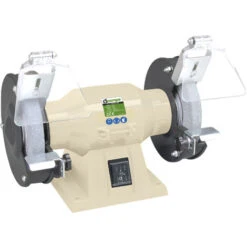 SMERIGLIATRICE DOPPIA DA BANCO MOTORE A INDUZIONE CTAD3215M - COMPA OMS