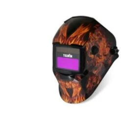Telwin Maschera A Caschetto Per Saldature Stream Flame Mma-mig E Tig 804235