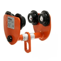 XPOtool HD Carrello Porta Paranco Manuale 500kg Regolabile 75-125mm