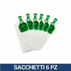 SACCHETTI RICAMBIO ASPIRAPOLVERE VORWERK 6 PEZZI VK 140 VK 150 (04620)