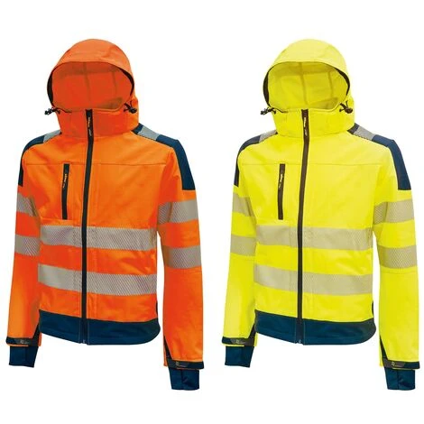 Giacca Alta VisibilitĂ U-Power Miky In Softshell - L - Giallo