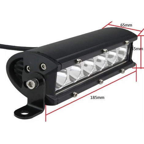 6 LED Work Bar 10-36V 30W SPOT - immagine 2