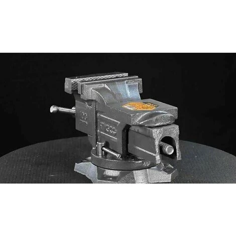 Morsa Da Banco Girevole 100 Mm Professionale 1300Kg Con Incudine Integrata Ingco - immagine 2