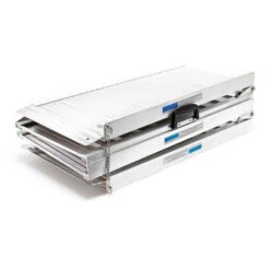 Rampa Sedie A Rotelle Pieghevole In 4 Sez Rampa Di Carico Alluminio 152cm 270kg Rampa A Valigetta