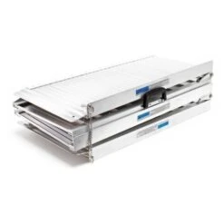 Rampa Sedie A Rotelle Pieghevole In 4 Sez Rampa Di Carico Alluminio 305cm 270kg Rampa A Valigetta