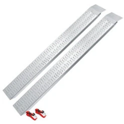 2x Rampe Di Carico In Alluminio Per Moto E Quad 160cm 540kg