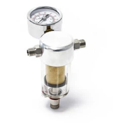 Mini-filtro Dell'aria Per Compressore Per Aerografi Separatore Dell'acqua Manometro 9,51 Mm