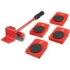 Kit Spostamento Mobili Sollevatore 4 Piastre Spostare Sollevare Oggetti