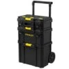 Stanley Set Mobile Rolling Tool Box 3 In 1 Compatto Stst83319-1