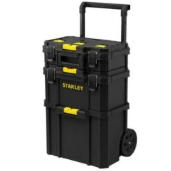 Stanley Set Mobile Rolling Tool Box 3 In 1 Compatto Stst83319-1