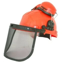 ELMETTO PROTEZIONE - CUFFIE + VISIERA