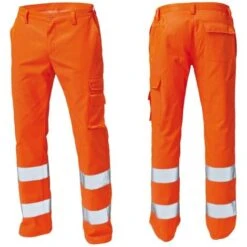 Pantaloni Ad Alta Visibilita Siggi Arancioni, Misura: S (44/46)