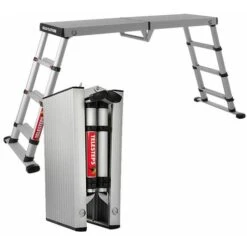 Piattaforma Di Lavoro Con Altezza Regolabile Da 1 A 3 Gradini - TEL-61209