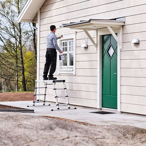 Piattaforma Di Lavoro Con Altezza Regolabile Da 1 A 3 Gradini - TEL-61209 - immagine 5