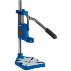 Supporto A Colonna Per Trapano In Metallo Blu 79640 VOREL