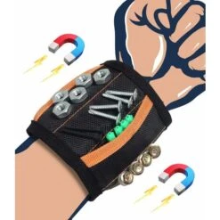 Strumenti Per Braccialetti Magnetici Regali Per Uomini Papà Marito Fidanzato Con Lui, Fantastici Gadget Cinture Magnetiche Con Potenti Magneti Per Tenere Viti, Chiodi, Punte Da Trapano, Regali Di Comp
