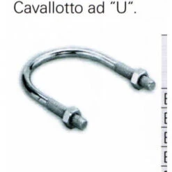 Fischer CAVALLOTTO &quotU&quot 80X90 ( 3&quot) M10 PZ10 CAVALLOTTO &quotU&quot 66X76 (21/2)M10 PZ10 BS