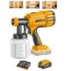 Ingco CSGLI2001 PISTOLA A SPRUZZO PROFESSIONALE A BATTERIA 20 V Aerografo Airless Vernici (completa Di Batt 4 Ah E Carica Batt 4 Ah)