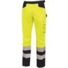 U-Power Pantaloni Alta Visibilita Estivi Upower Light Giallo/Navy, Misura: 2XL (56)