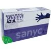 Confezione Da 100 Guanti In Nitrile Sensitive S/p In Nitrile T-m P-100 Exam Sanicen
