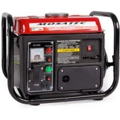 Gruppo Elettrogeno 600 W Generatore Corrente Motore 2T Serbatoio 2 Litri Miscela