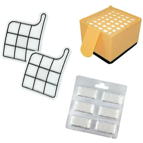 Kit Sacchetti E Filtri Per Vorwerk Kobold Folletto Vk 135 136 Compatibile - immagine 2