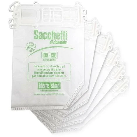 Kit Sacchetti E Filtri Per Vorwerk Kobold Folletto Vk 135 136 Compatibile - immagine 3