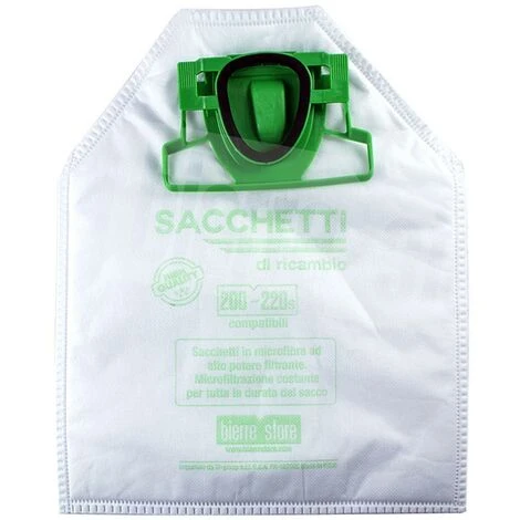 Sacchetti Folletto Vk 200 /220s 6pz Compatibili - immagine 3