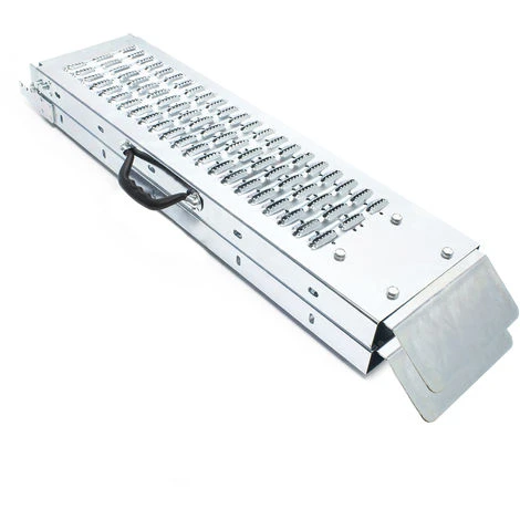 Coppia Rampe Di Carico Per Moto Quad Acciaio Galvanizzato Pieghevoli 180 Cm 400kg - immagine 3