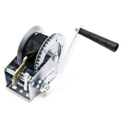 Verricello Manuale 550 Kg 7 M Rapporto Di Trasmissione 4.1:1 Argano Con Fascia