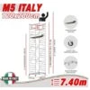 Trabattello M5 ITALY (h Lavoro 7,40 M)