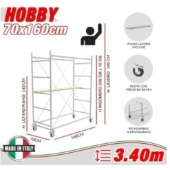 Trabattello HOBBY (h Lavoro 3,40 M)