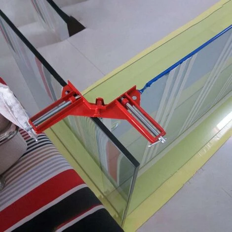 SOEKAVIA 4 Pezzi Morsetto Ad Angolo Retto Da 90 Gradi, Morsetti Per La Lavorazione Del Legno, Set Di Morse Ad Angolo Regolabile In Legno Per Cornice Ad Angolo Per Cornici Multiple Per Saldatura Di Car - immagine 4