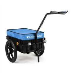 DURAMAXX Big Blue Mike Rimorchio Per Biciclette 7 Litri Blu